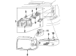 Ford F-250 Headlight Diagram - 3L3Z-13008-DA
