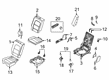 Ford Escape Seat Cover Diagram - NJ6Z-7866600-BC
