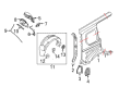 2014 Ford Transit Connect Fuel Door Diagram - DT1Z-61405A26-A