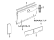 Lincoln Mark LT Bumper Reflector Diagram - 7L3Z-13A565-BA