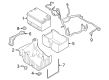 Ford Battery Tray Diagram - PC3Z-10732-A