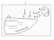 Ford C-Max Back Up Light Diagram - HM5Z-13404-A
