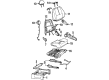 Ford Windstar Seat Cover Diagram - XF2Z-1764417-BAB