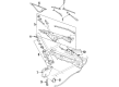 Mercury Wiper Pivot Diagram - 1W7Z-17566-AA