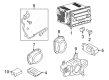 Ford Car Speakers Diagram - 7L1Z-18808-AAD