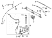 Ford Police Interceptor Utility Windshield Wiper Diagram - BB5Z-17526-A
