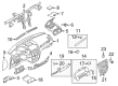 2010 Mercury Milan Steering Column Cover Diagram - AE5Z-5404459-AA