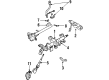 Mercury Villager Automatic Transmission Shift Levers Diagram - XF5Z-7210-BAW