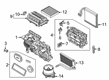 Ford Heater Control Valve Diagram - LX6Z-18495-B