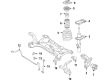 Ford Focus Sway Bar Link Diagram - AV6Z-5K484-B