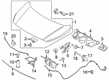 Ford Hood Diagram - KT1Z-16612-C