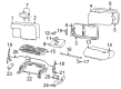 Ford Excursion Seat Cover Diagram - 2C7Z-7863804-EAA
