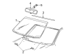 2003 Ford F-150 Windshield Diagram - 3L3Z-1503100-AA