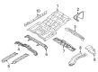2014 Lincoln Navigator Floor Pan Diagram - 9L1Z-7811215-A