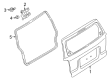 2008 Mercury Mariner Weather Strip Diagram - 8L8Z-7843720-A