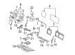 2010 Ford F-350 Super Duty Seat Cushion Diagram - 4C3Z-2663841-AA