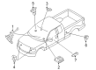 Ford Air Bag Sensor Diagram - AL3Z-14B004-A