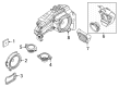 2022 Ford Bronco Car Speakers Diagram - M2DZ-18978-A