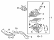 2020 Ford Transit Connect Air Intake Coupling Diagram - KV6Z-9C675-A