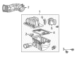 Mercury Air Intake Coupling Diagram - 1L2Z-9B659-AC