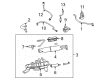 2008 Lincoln Navigator Vapor Canister Diagram - 6L1Z-9D653-A