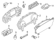 Ford Ignition Lock Cylinder Diagram - JX7Z-11582-B