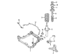 Mercury Sway Bar Link Diagram - YS7Z-5K484-AA