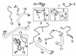 Ford Crankcase Breather Hose Diagram - DS7Z-6A664-BC