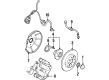 Mercury Brake Caliper Diagram - F7CZ-2552-BA