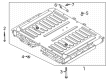 Lincoln Corsair Battery Tray Diagram - LX6Z-10A666-C