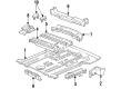 Mercury Floor Pan Diagram - F8XZ1211215BA