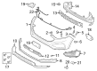 2022 Ford Edge Bumper Diagram - KT4Z-17D957-CBPTM