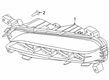 2022 Lincoln Aviator Fog Light Diagram - LC5Z-15201-A