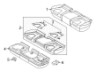 Ford Edge Seat Cover Diagram - FT4Z-5863804-FB