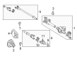 2008 Ford F-250 Super Duty Universal Joint Diagram - 5C3Z-3249-AA