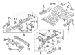 Lincoln Muffler Hanger Straps Diagram - G3GZ-5A204-B