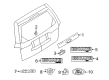Mercury Emblem Diagram - BE5Z-9942528-A