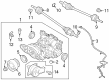 Ford Axle Shaft Diagram - K2GZ-4K139-A