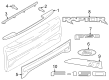 2020 Ford F-150 Emblem Diagram - HL3Z-9942528-AC