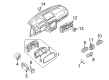 Mercury Speedometer Diagram - 7E5Z-10849-B