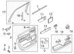 Lincoln Weather Strip Diagram - JL1Z-7825860-A