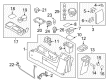 Mercury Center Console Base Diagram - 8L8Z-78045E24-AA