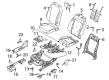 2023 Ford Mustang Mach-E Seat Cover Diagram - LJ8Z-5862900-AA