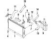 Ford Probe Coolant Reservoir Cap Diagram - F32Z8100A