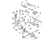 1994 Ford Bronco Coil Spring Insulator Diagram - E2TZ-5415-A