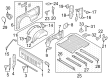 2023 Ford F-150 Lightning Floor Pan Diagram - ML3Z-9511215-B