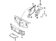 Ford E-250 Econoline Club Wagon Engine Cooling Fan Diagram - E7TZ-8600-B