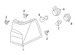 2007 Lincoln Navigator Back Up Light Diagram - 8L7Z-13405-A