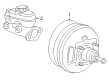 2003 Ford Explorer Sport Trac Brake Master Cylinder Reservoir Diagram - XL2Z-2K478-AA