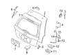 Lincoln Tailgate Latch Diagram - 6L1Z-7843150-BA